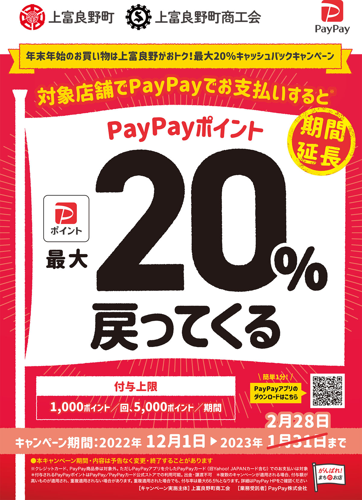 キャッシュレスキャンペーン「PayPay」